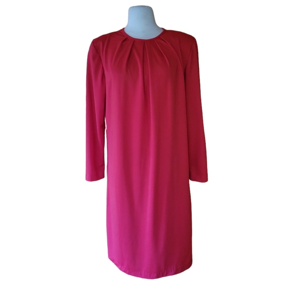 1980s Anthony Richards Red Dress